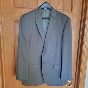 CARAVELLI Suit Made In Italy Gray Size 42S X 36W